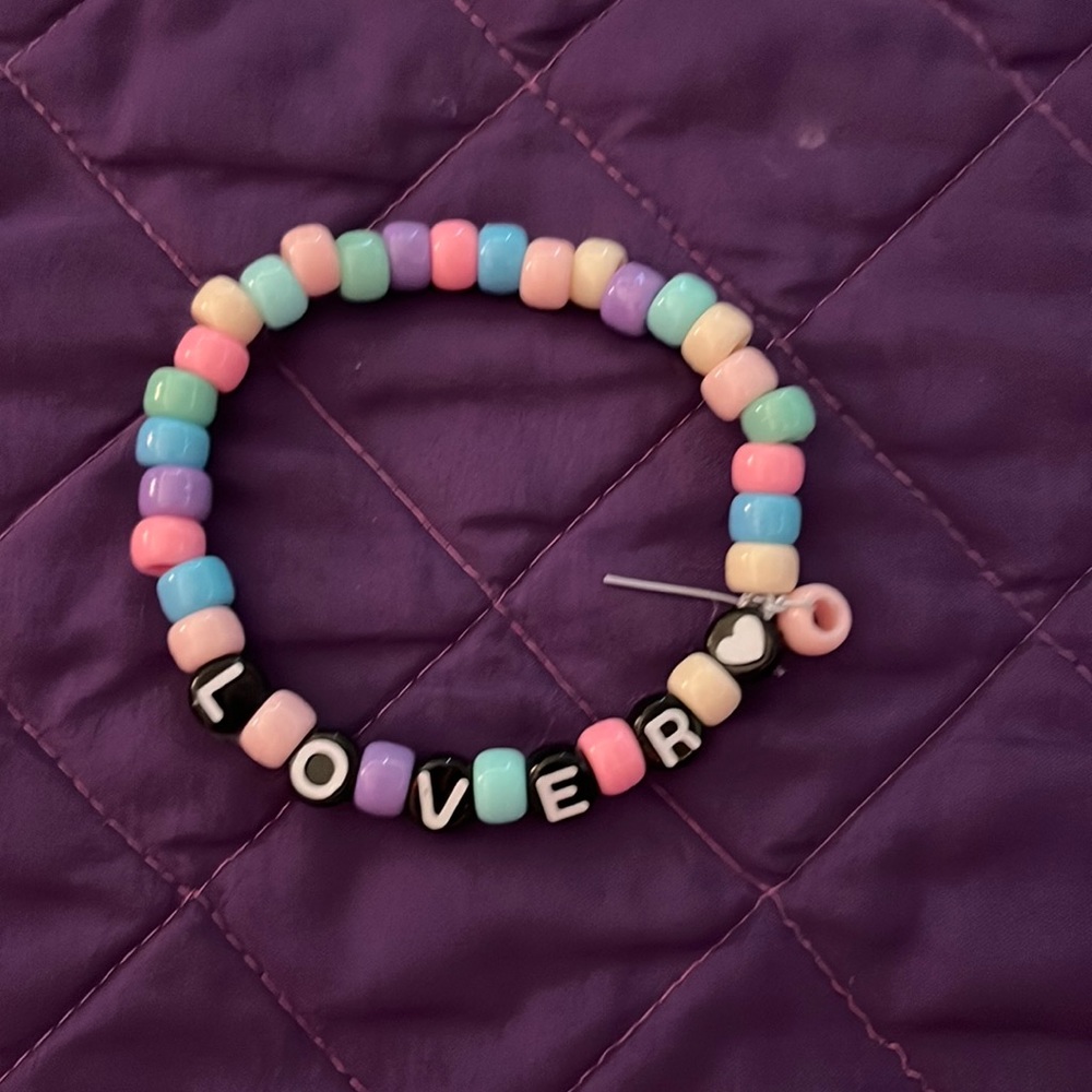 Taylor swift era tours song braclets! Contact me about different designs!